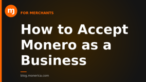 Accept Monero as a Business