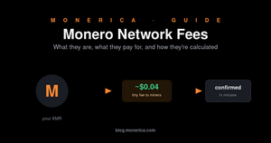 Monero Network Fees