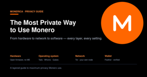 Most Private Monero Setup
