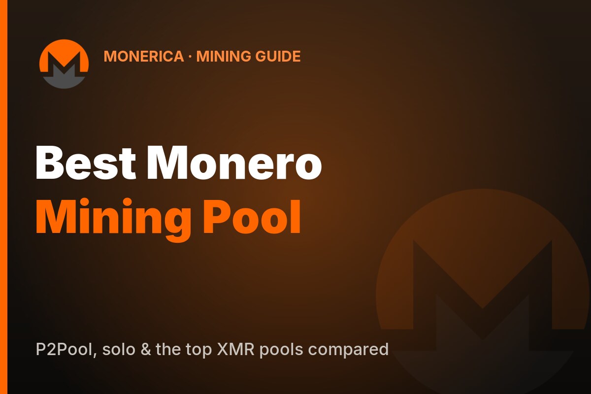 Best Monero mining pool — P2Pool, solo and the top XMR pools