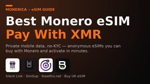 Best Monero eSIM