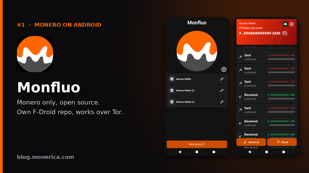 Monfluo wallet for Android