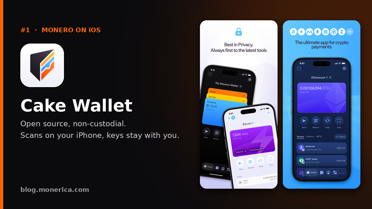 Cake Wallet for iPhone