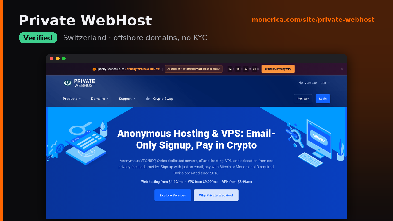 Private WebHost domains