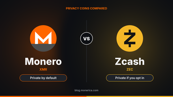 Monero vs. Zcash