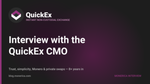 Interview with the QuickEx CMO